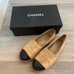 AUTH Chanel Espadrilles